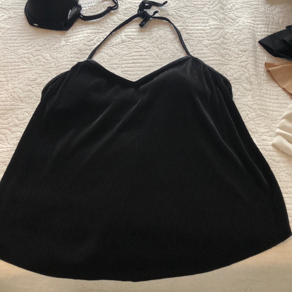 Plus size bathing suit top perfect for maternity